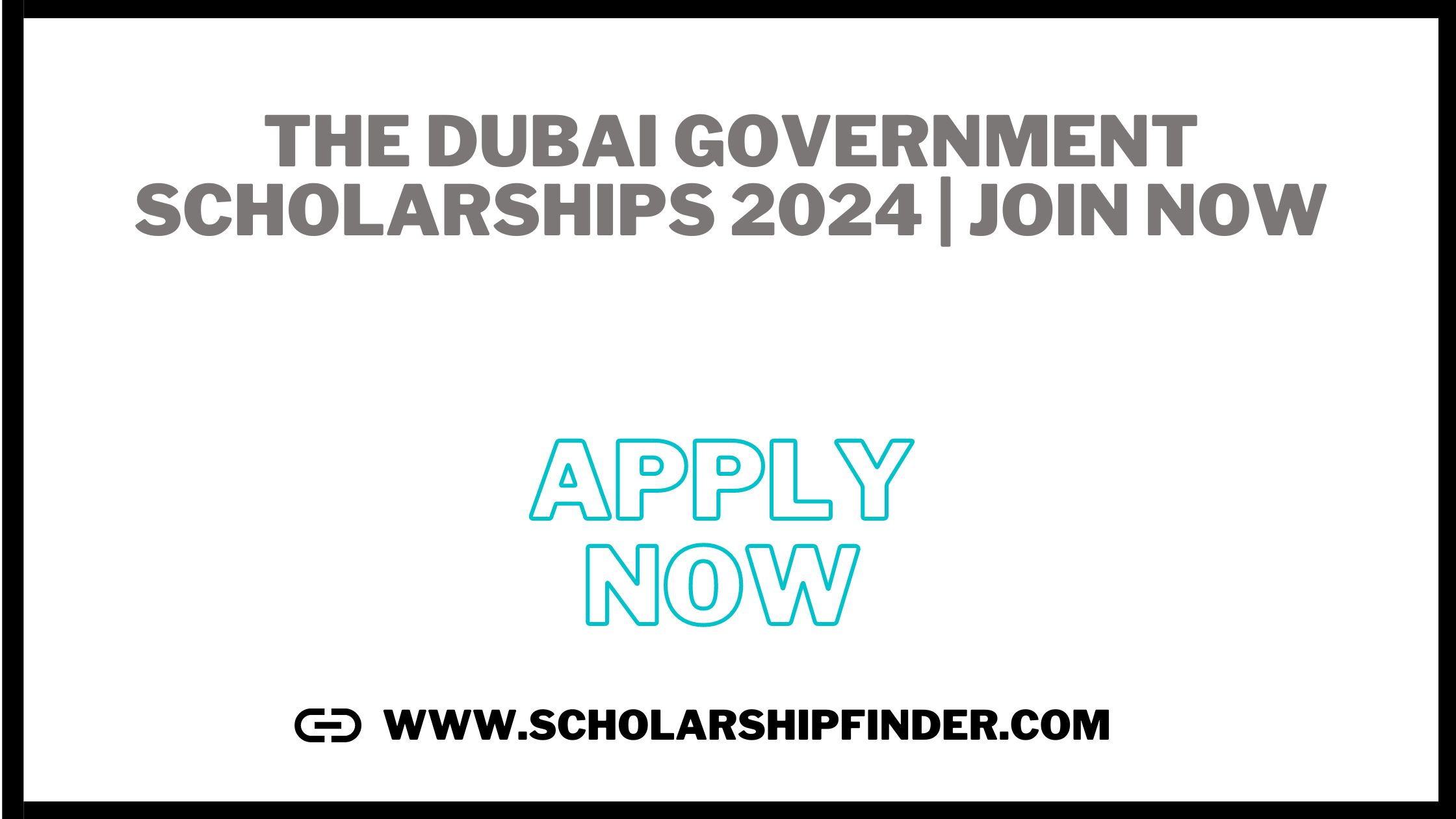 The Dubai Government Scholarships 2024 | JOIN NOW